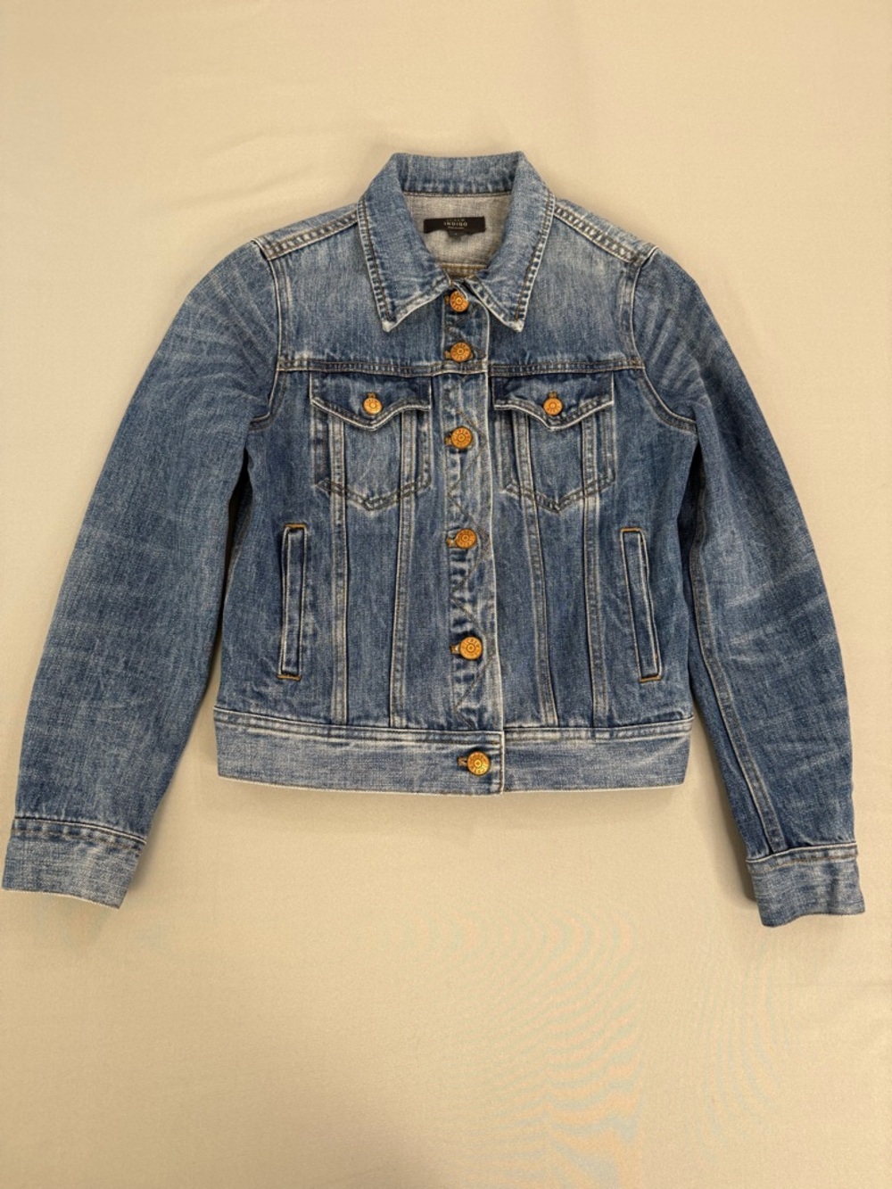 J. Crew Jean Jacket Size Small Blue Denim Excellent Condition